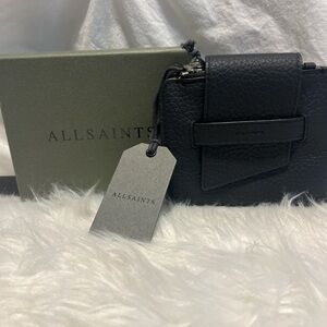 AllSaints Ray small wallet. Brand new with tags and box.